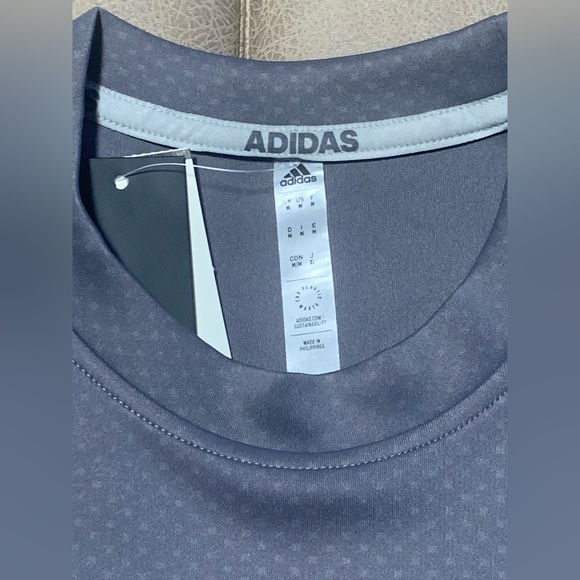 Adidas Men’s Grey Icon Microfleece Pullover Sports Jacket NEW Size Medium - Picture 5 of 10